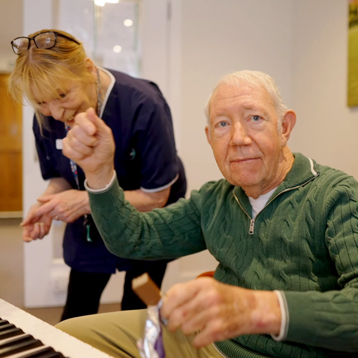 Brians Plays The Organ Manor Barn Care Home