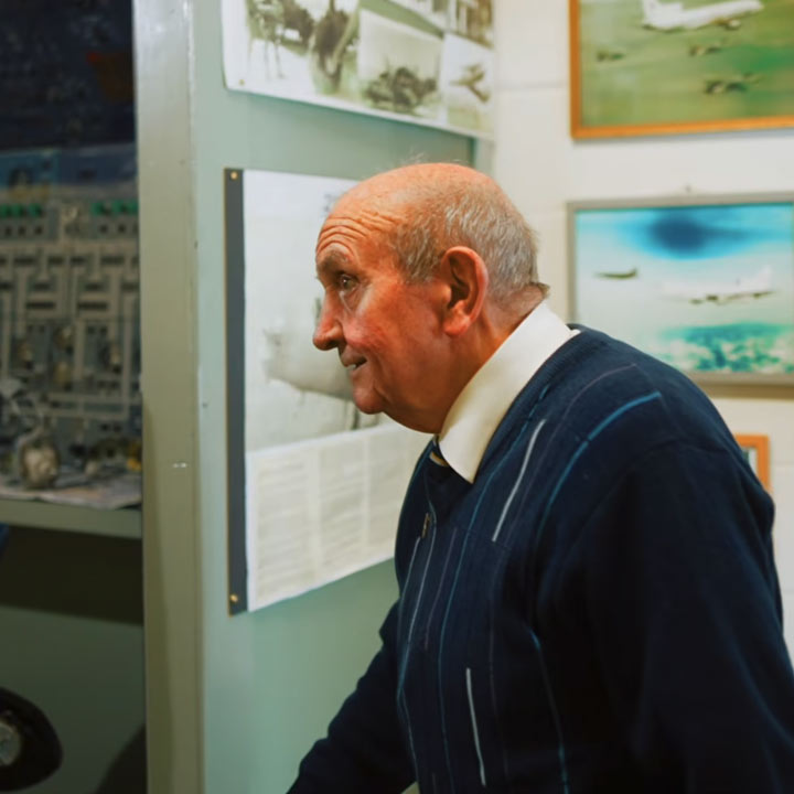 Phil Reconnects With His RAF Past - Churchfields Care Home