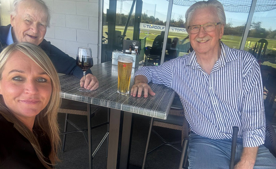 Weald Hall Residents Enjoy A Day Out At Topgolf Chigwell