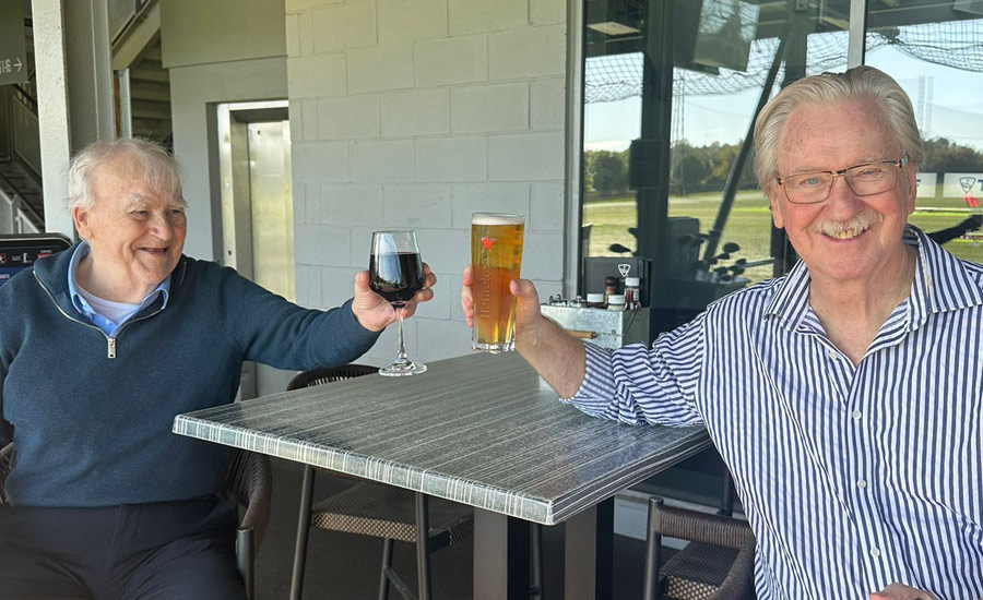 Weald Hall Residents Enjoy A Day Out At Topgolf Chigwell